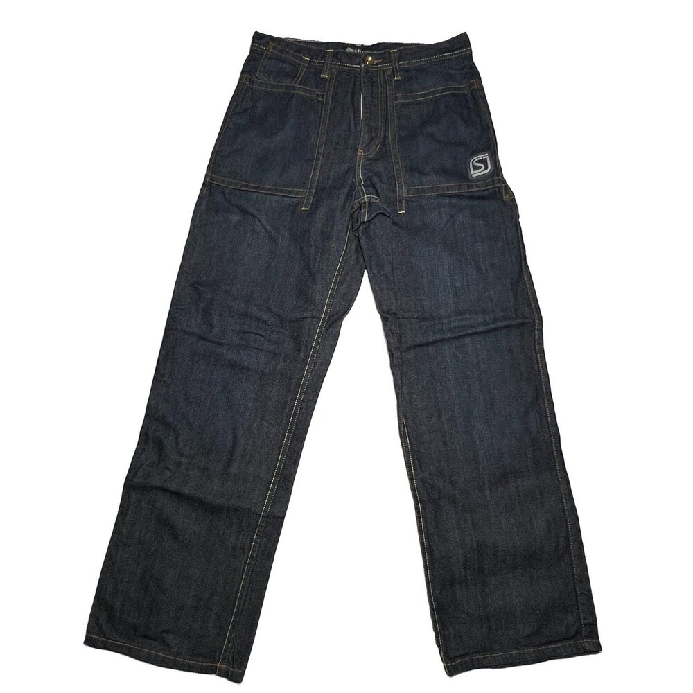 Vintage Y2K 90s Sean John Baggy Jeans Sz 30 Skater Hip Hop Urbanwear Denim Pants